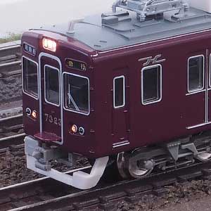 阪急7000／7300系（旧塗装）先頭車2両セット（動力無し）
