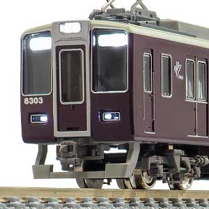 阪急8300系（2次車・8303編成・白ライト）8両編成セット（動力付き）